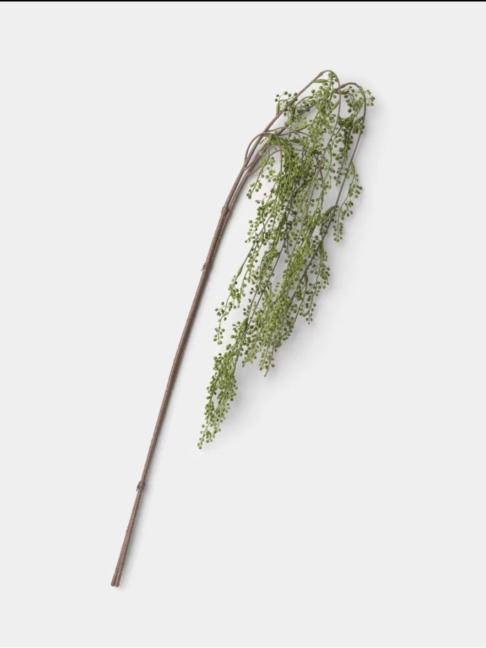 2pc Threshold trailing string of pearls Spray Faux Floral Stem